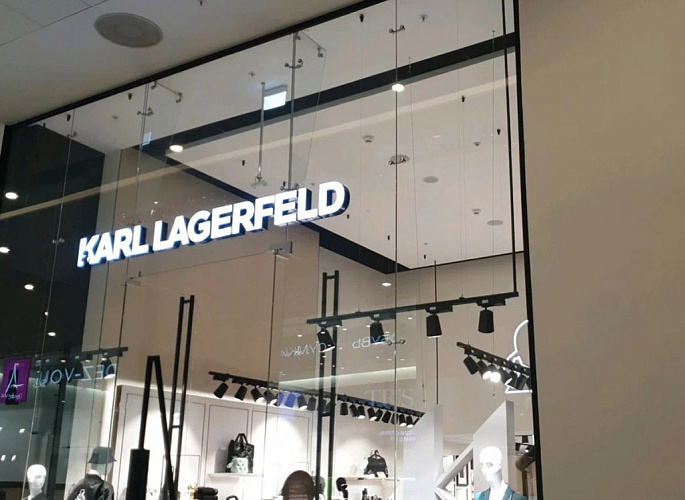 KARL LAGERFELD, сеть магазинов одежды - освещение рис.5